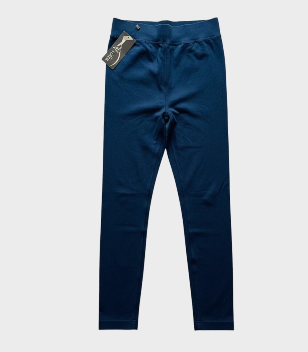 Sofra Leggings NWT Free Size Long Navy Blue
